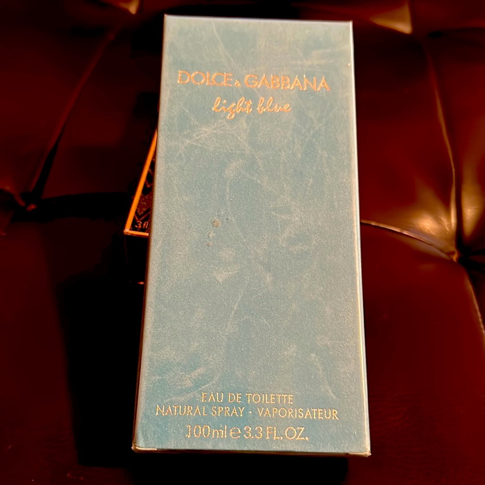DOLCE GABBANA LIGHT BLUE 3.3  fl oz